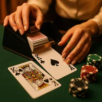 TG casino - Live Blackjack - Stratégiai mélység